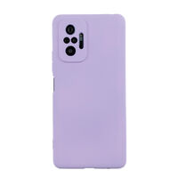 Чехол для Redmi Note 10 Pro бампер АТ Silicone Case (светло-фиолетовый)