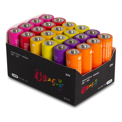 Батарейки ZMI Rainbow ZI5 AA (24 шт)