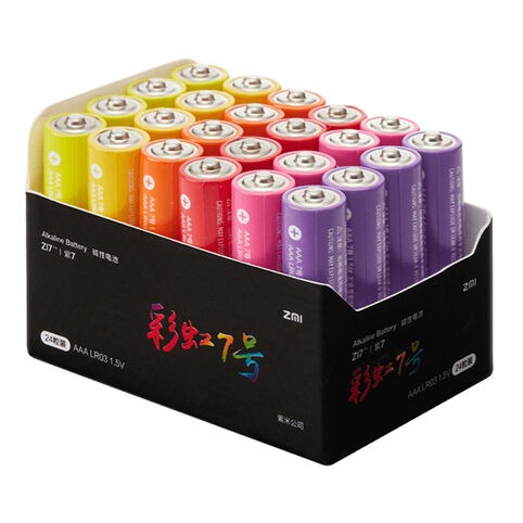 Батарейки ZMI Rainbow ZI7 AAA (24 шт)