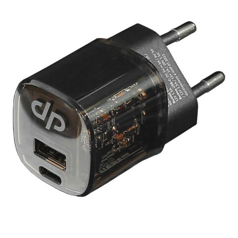 Сетевое зарядное устройство DP USB-A/USB-C 30W АТ фото