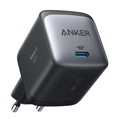 Сетевое зарядное устройство Anker PowerPort Nano II GaN 65W фото