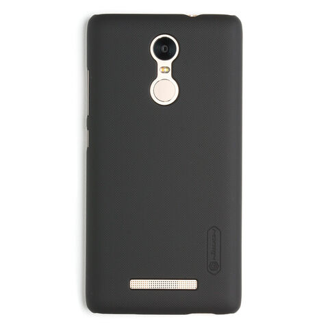 Чехол для Xiaomi Redmi Note 3 бампер пластиковый Nillkin (Чёрный)