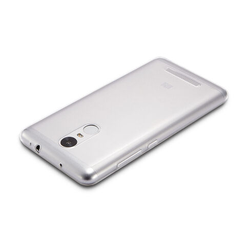 Чехол силиконовый для Xiaomi Redmi Note 3 (Прозрачный)