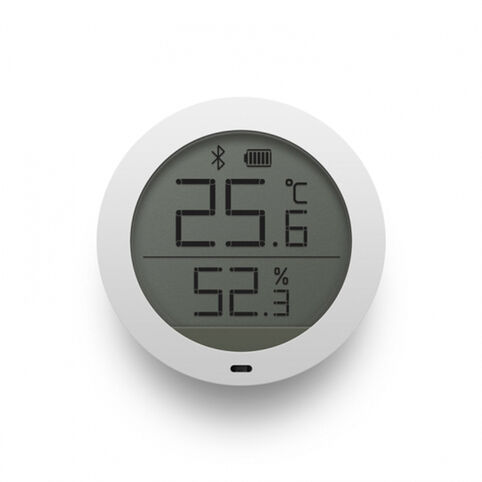 Датчик температуры и влажности с дисплеем Xiaomi MiJia Temperature Humidity Sensor LCD фото