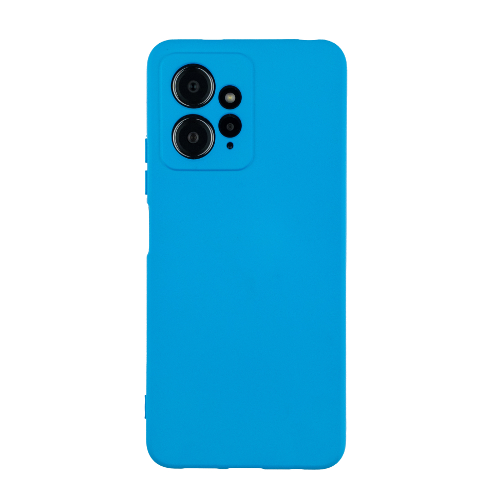 Чехол для Redmi Note 12 4G бампер АТ Silicone Case (бирюзовый)