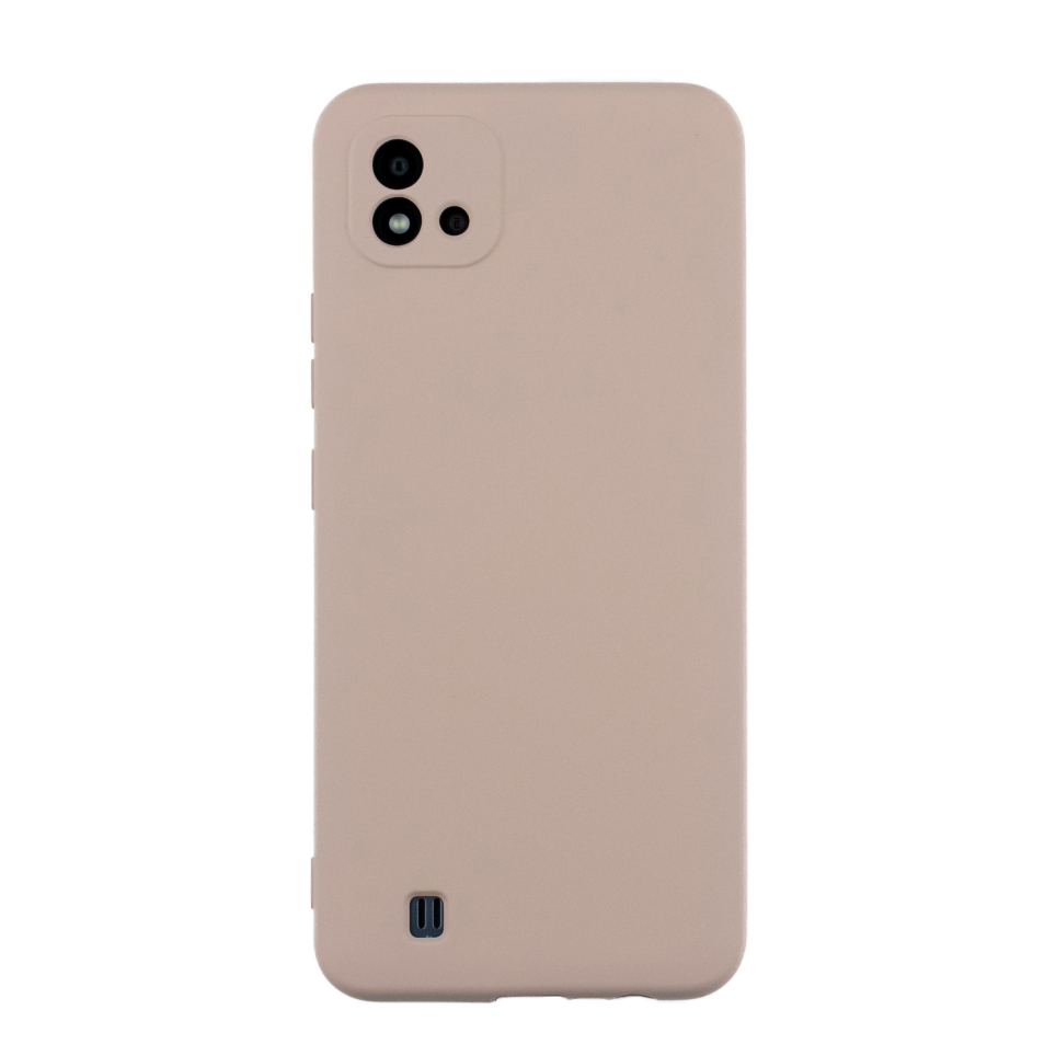 Чехол для Realme C11 2021 бампер АТ Silicone case (розовый)