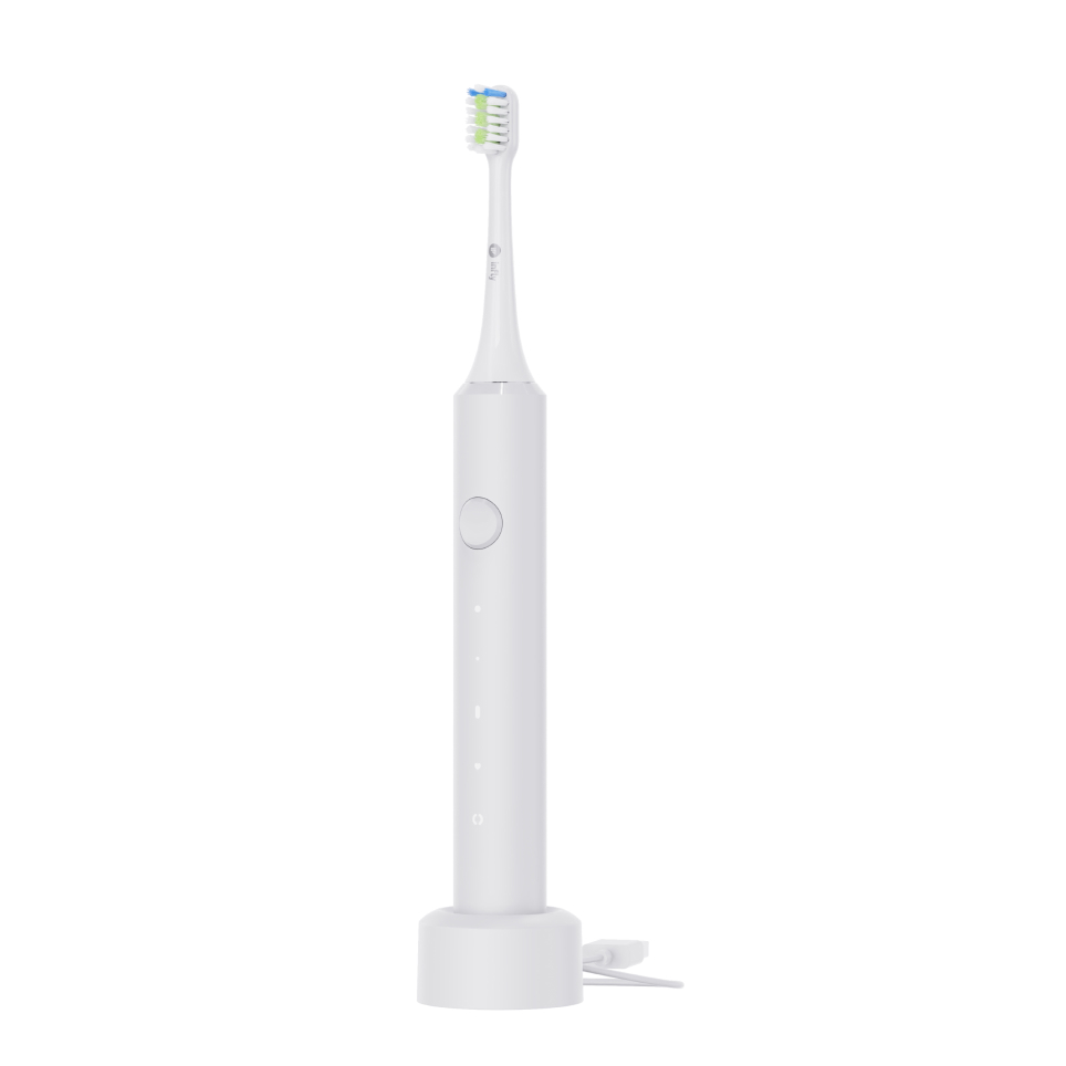 Зубная щетка Infly T03S (белый) щетка для умывания силиконовая 14 2 × 4 × 3 2 см мятный белый