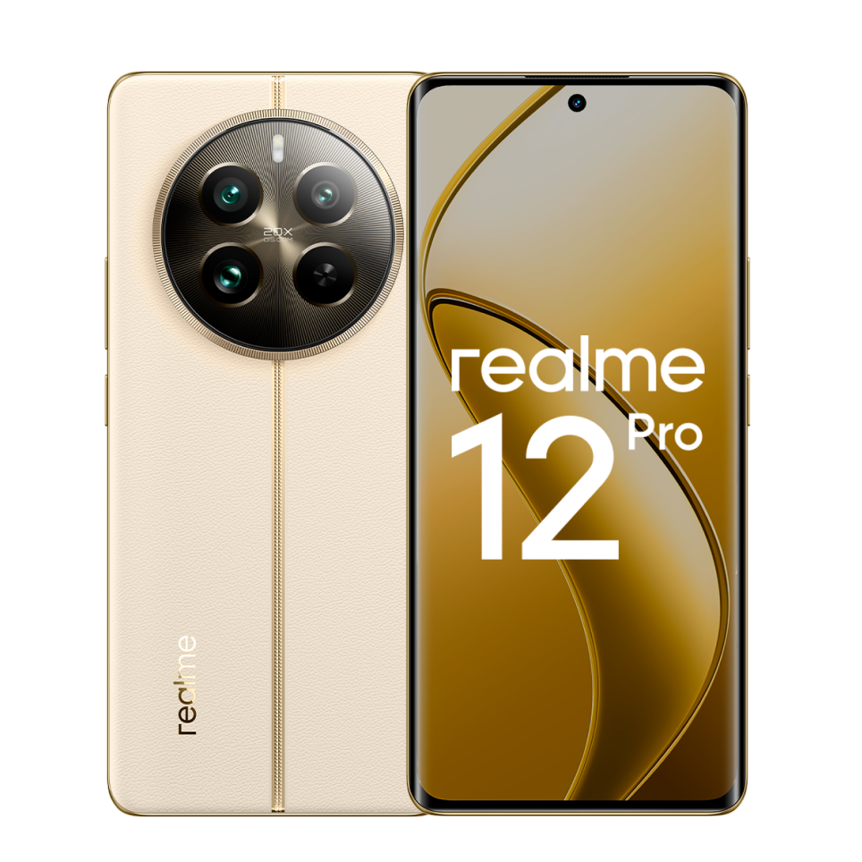 Смартфон Realme 12 Pro (8/256 Бежевый) смартфон realme с30 64 gb denim