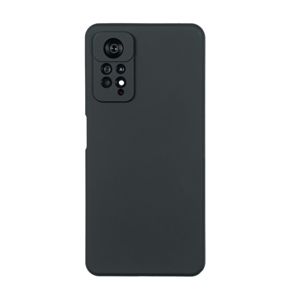 Чехол для Redmi Note 11 Pro/11 Pro 5G бампер LS Silicone Case (Черный)