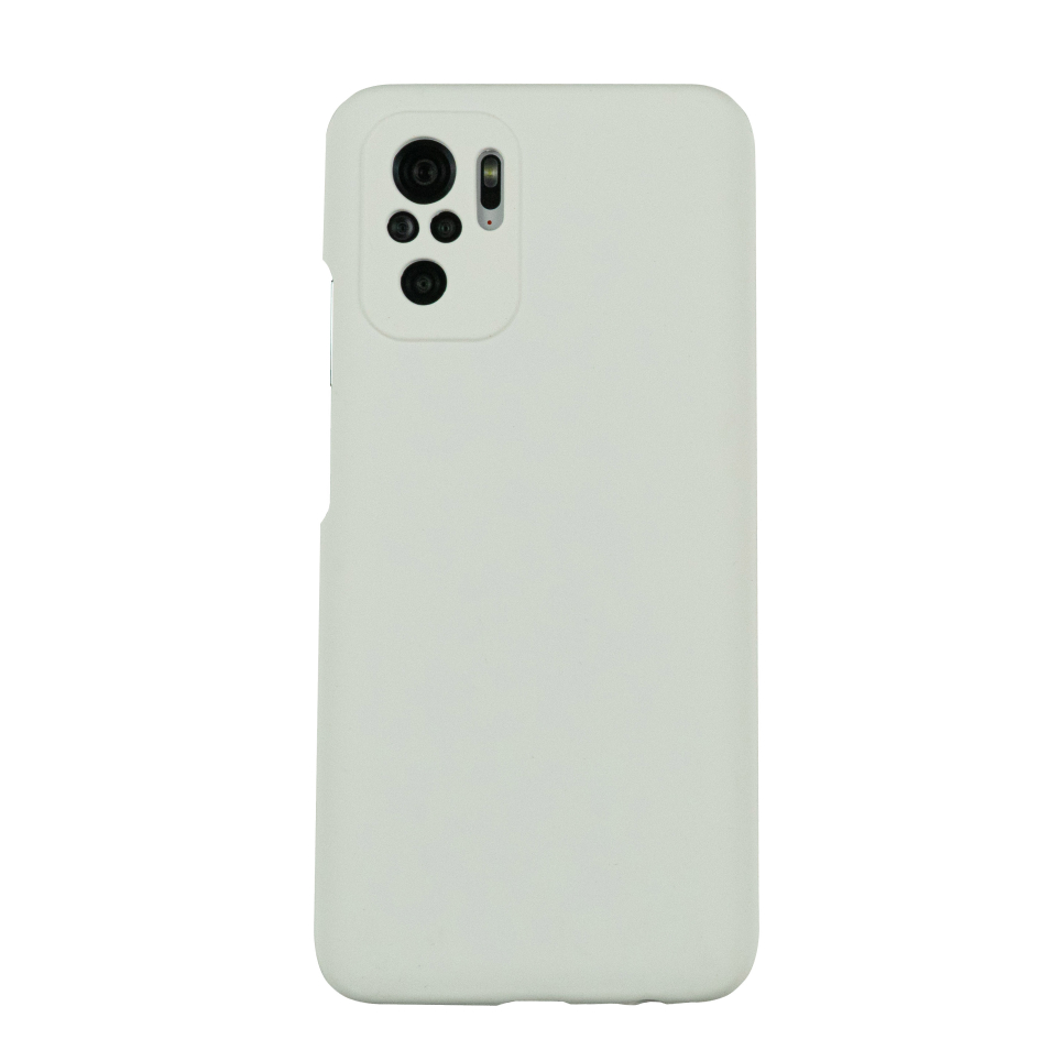Чехол для Redmi Note 10/10S бампер АТ Silicone Case (Белый)