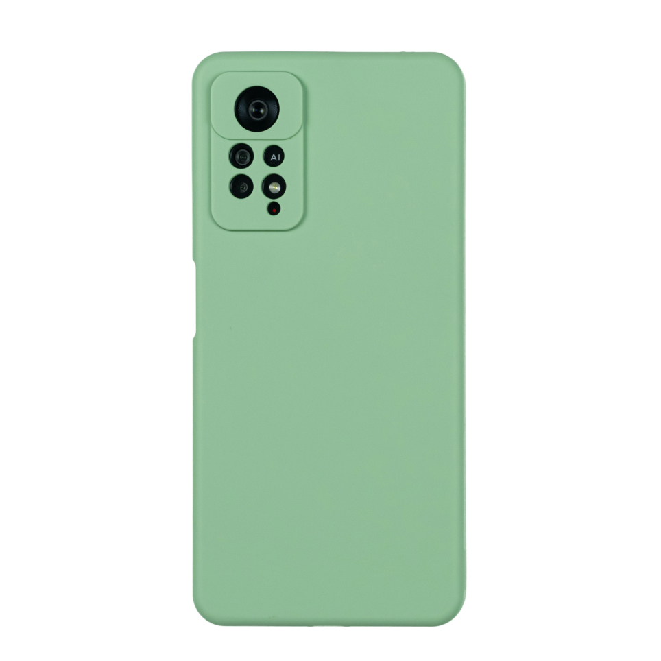 Чехол для Redmi Note 11 Pro/11 Pro 5G бампер LS Silicone Case (Фисташковый)