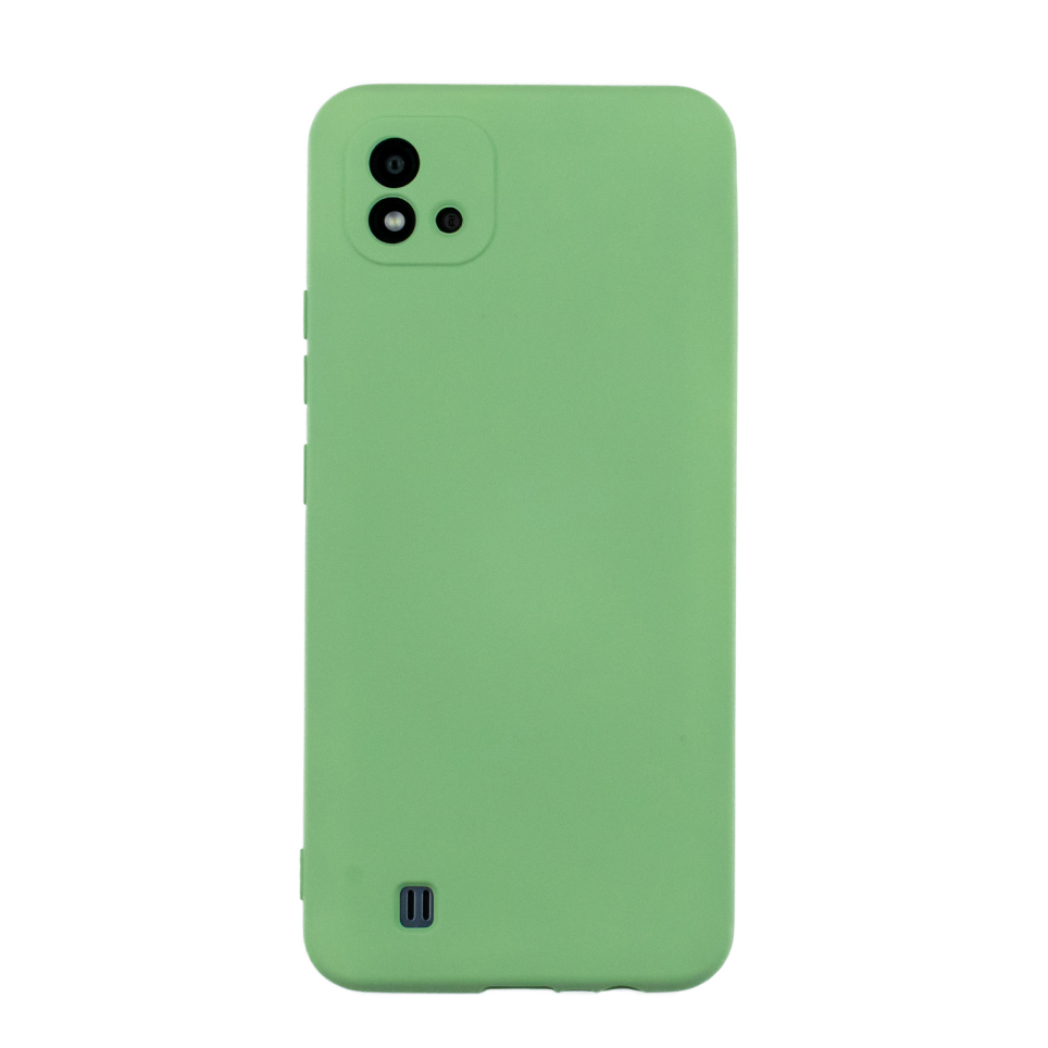 Чехол для Realme C11 2021 бампер Bingo Liquid TPU (зеленый)