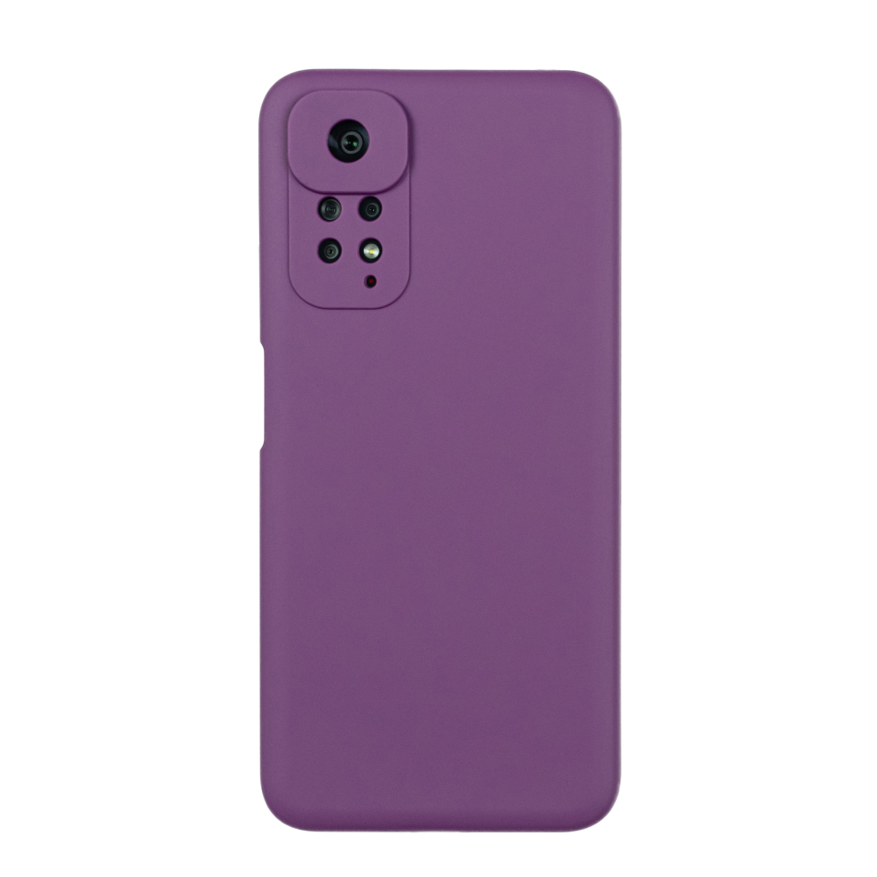 Чехол для Redmi Note 11S бампер LS Silicone Case (Сиреневый)
