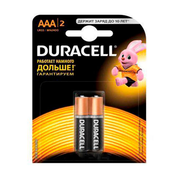 Батарейки DURACELL AAA алкалиновые батарейки duracell