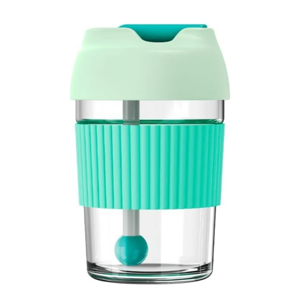 Стакан-непроливайка KKF Rainbow BOBO Cup (зеленый) стакан perfecto linea