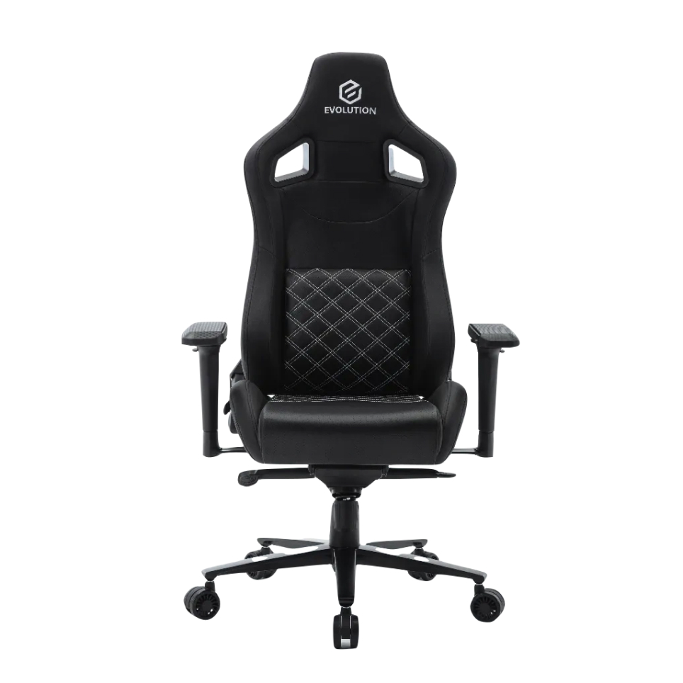 Игровое кресло Evolution Alfa (черный) игровое поле
