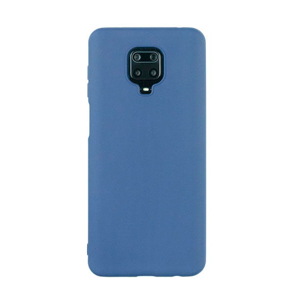Чехол для Redmi Note 9S/9 Pro бампер CASE Matte (Темно-синий)