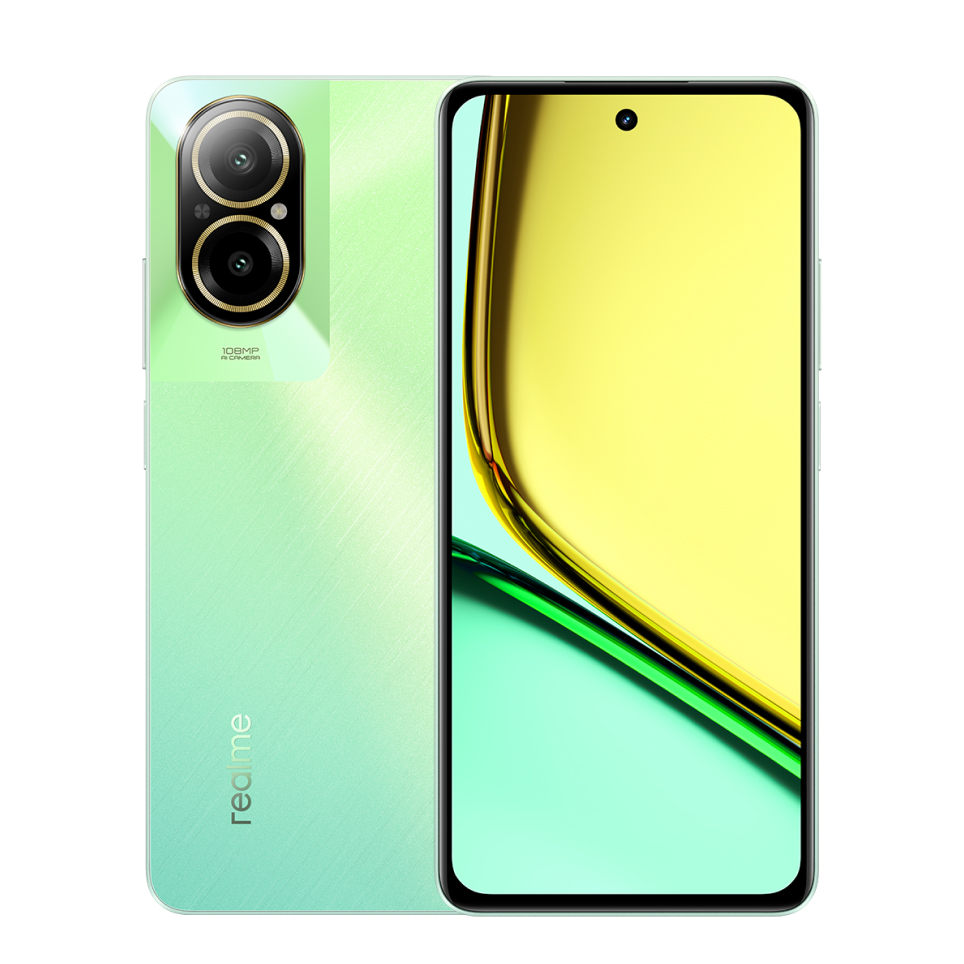 Смартфон Realme C67 (6/128 зеленый) смартфон realme с30 64 gb denim