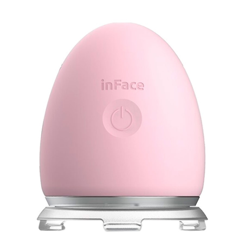 Массажер для лица InFace ION Facial Device CF-03D (Розовый) мицеллярный демакияж для лица очищение и сужение пор 150 мл
