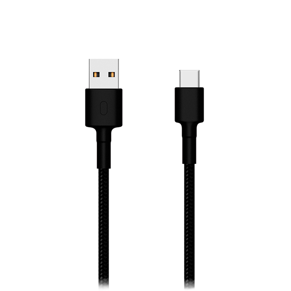 Кабель Xiaomi USB - Type-C Braided (Черный) кабель type c usb 3 1 oxion 1 м