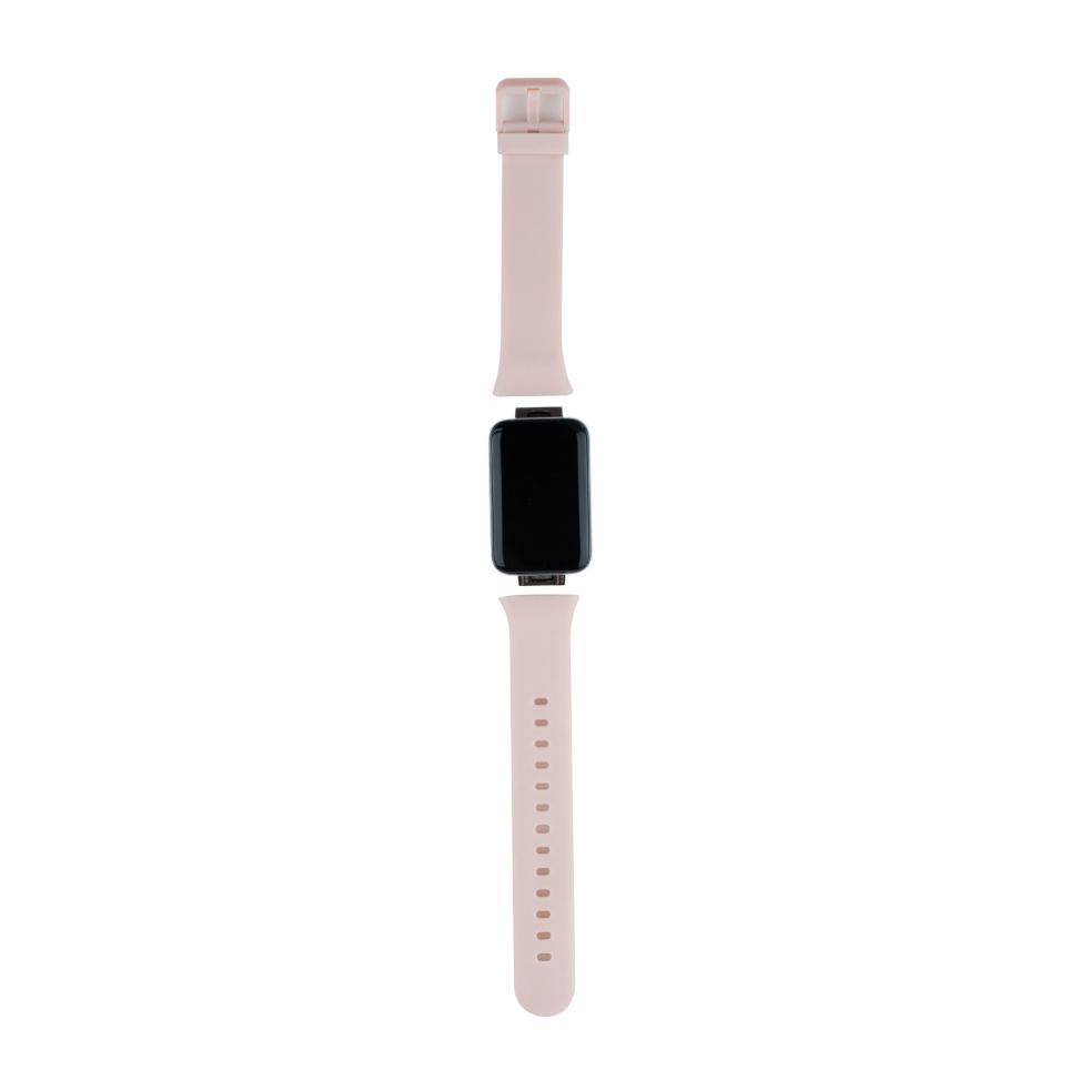 deppa ремешок band silicone универсальный 22 mm силиконовый розовый Ремешок для Mi Band 7 Pro Case (розовый)