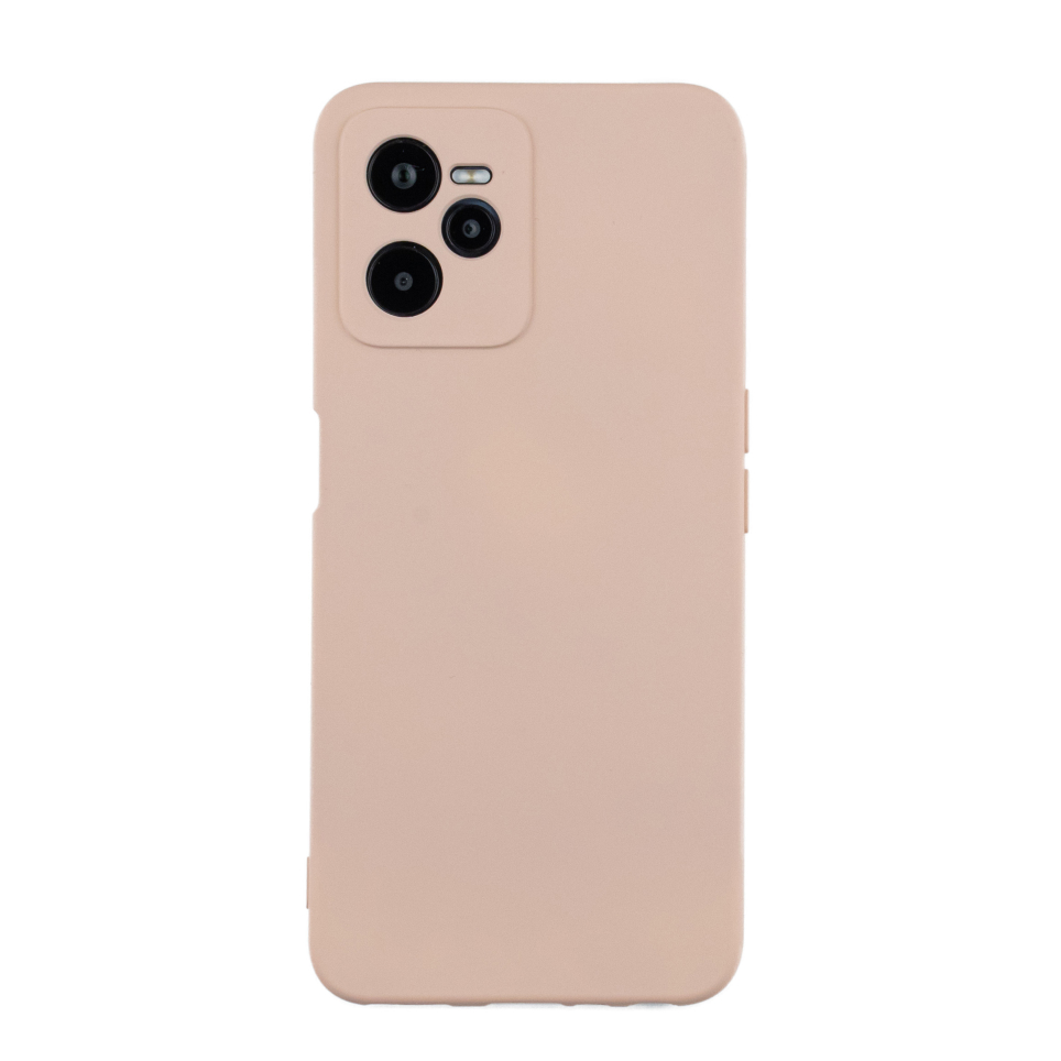 Чехол для Realme C35 бампер АТ Silicone case (розовый)