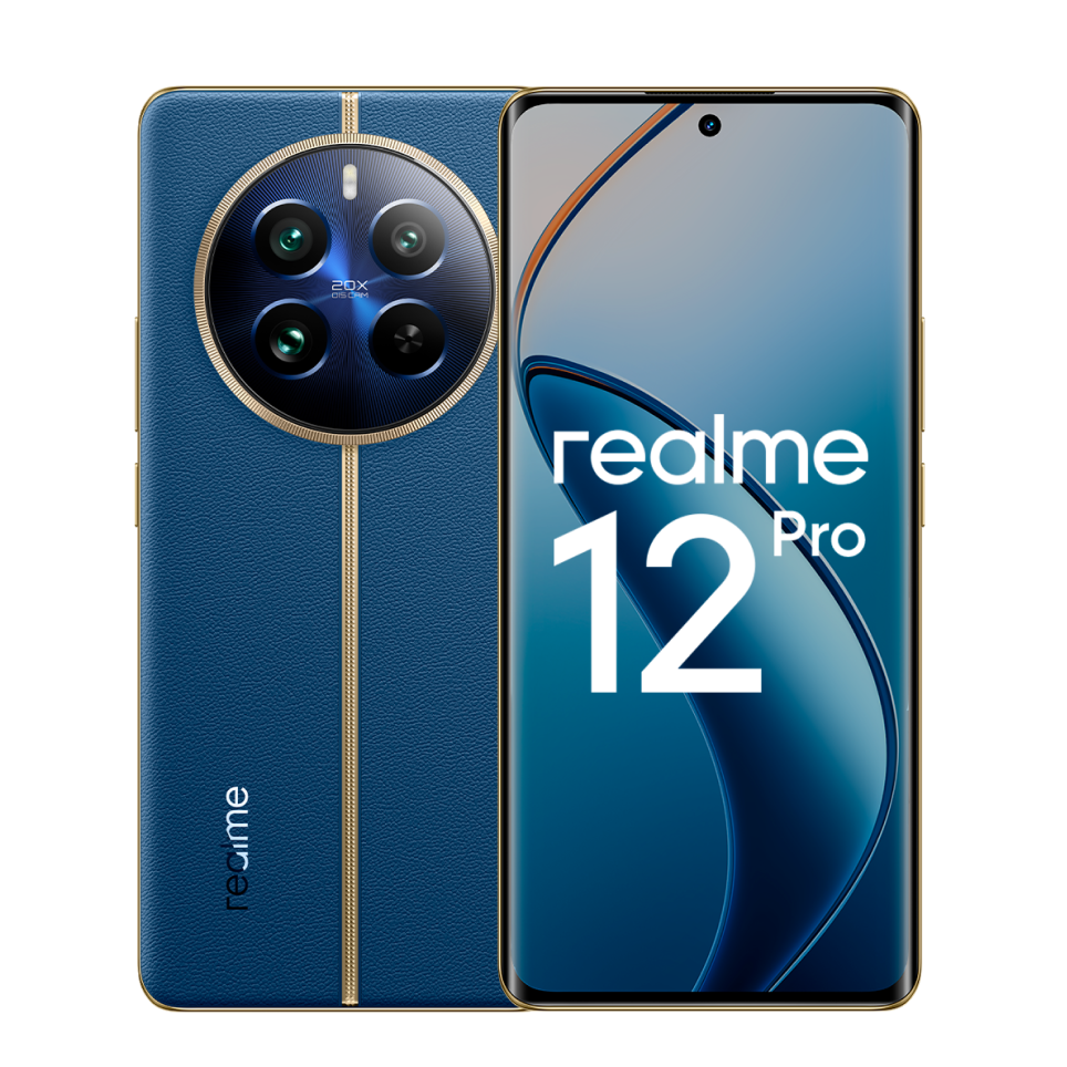 Смартфон Realme 12 Pro (8/256 Синий) смартфон realme с30 64 gb denim