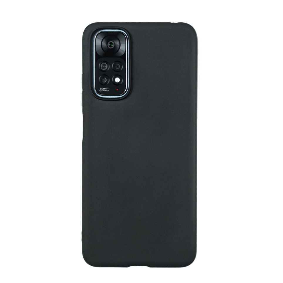 Чехол для Redmi Note 11/11S бампер АТ Soft touch (Черный)
