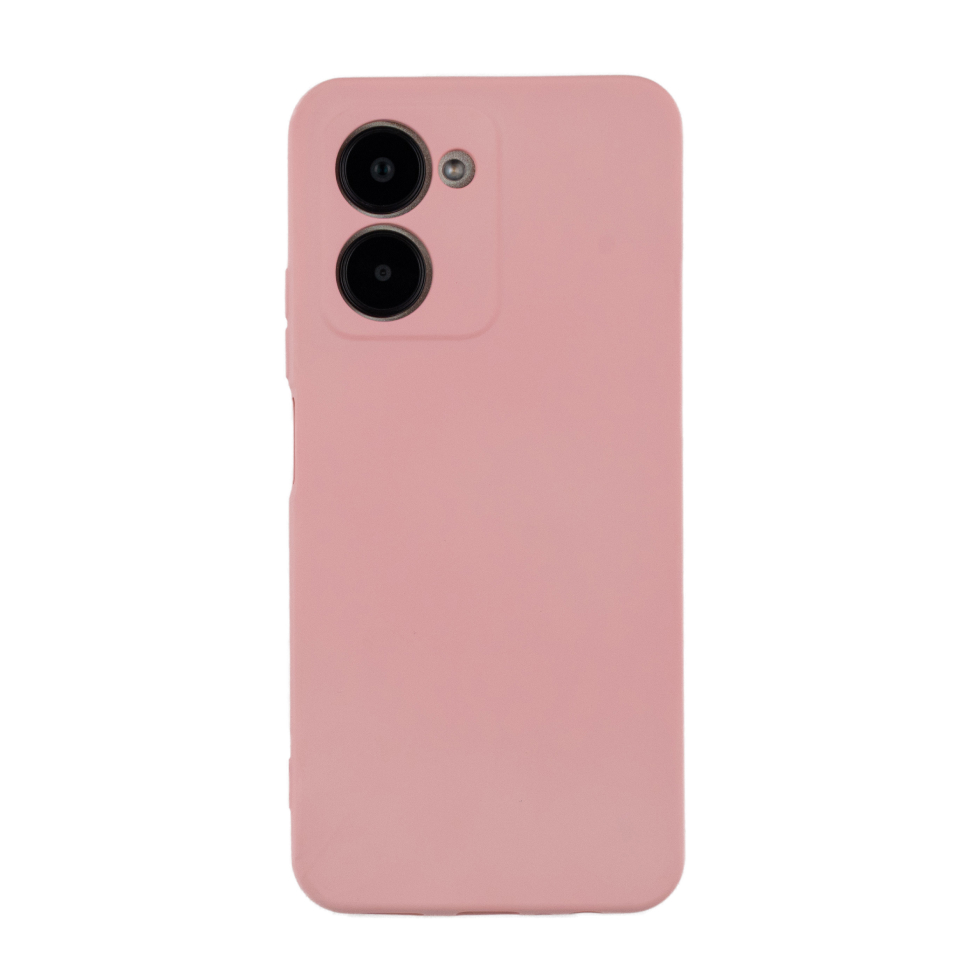 Чехол для Realme C33 бампер АТ Silicone case (розовый)