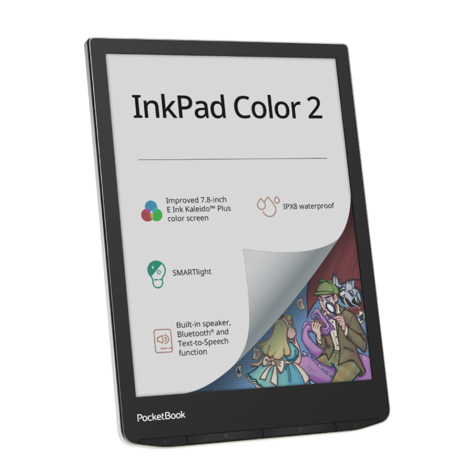Электронная книга PocketBook 743C InkPad Color 2 (черный) электронная книга pocketbook 629 verse mist grey pb629 m ww