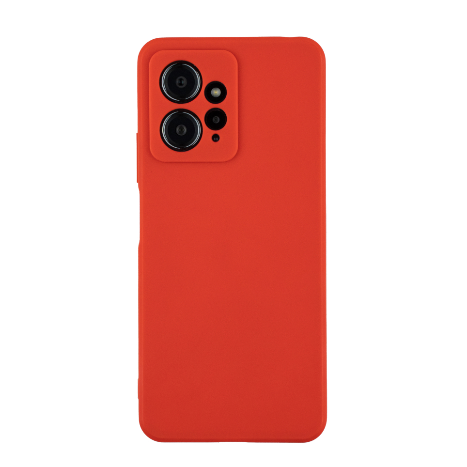 Чехол для Redmi Note 12 4G бампер АТ Silicone Case (красный)