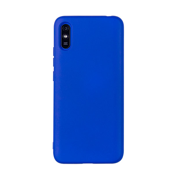 Чехол для Redmi 9A бампер CASE Liquid (Синий)