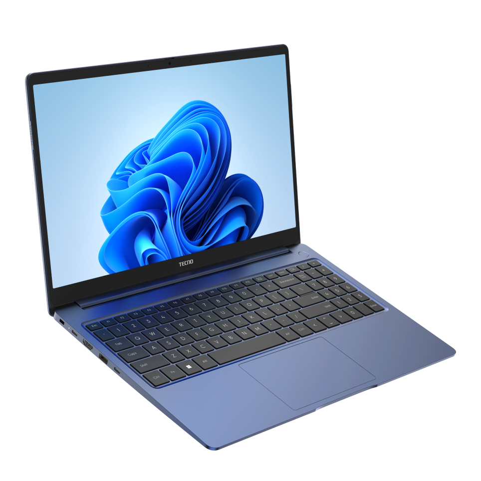 Ноутбук Tecno Megabook T1 (i3/12Gb/256Gb/Linux/синий) карта памяти transcend microsdxc 300s 256gb ts256gusd300s a