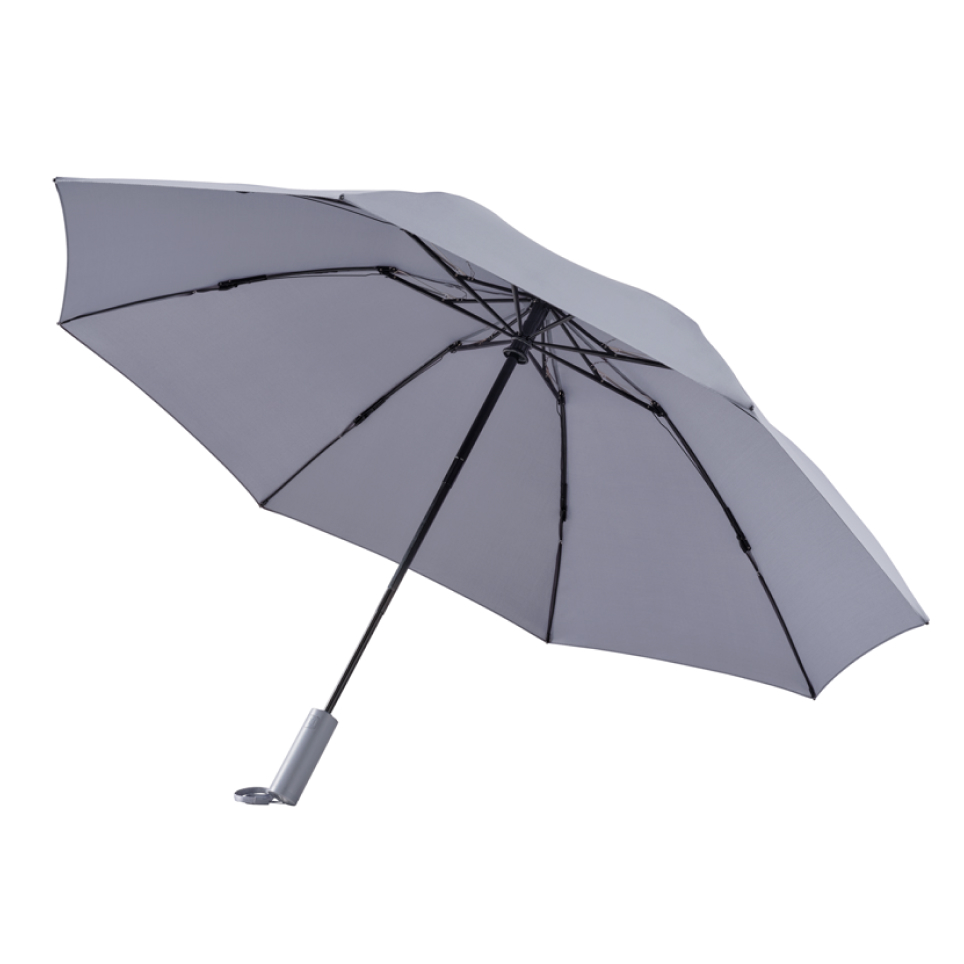 Зонт с подсветкой Ninetygo Folding Reverse (Серый)