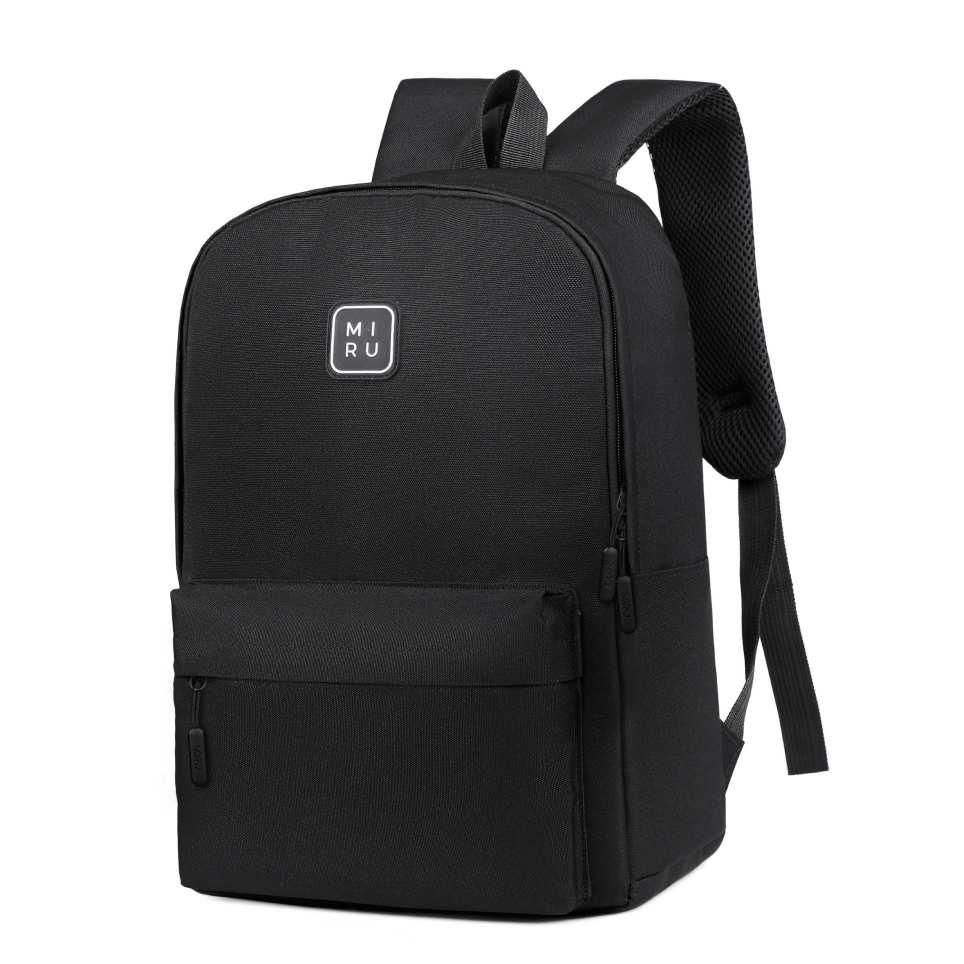 Рюкзак Miru Сity Extra Backpack 15,6 (черный) рюкзак светоотражающий human backpack