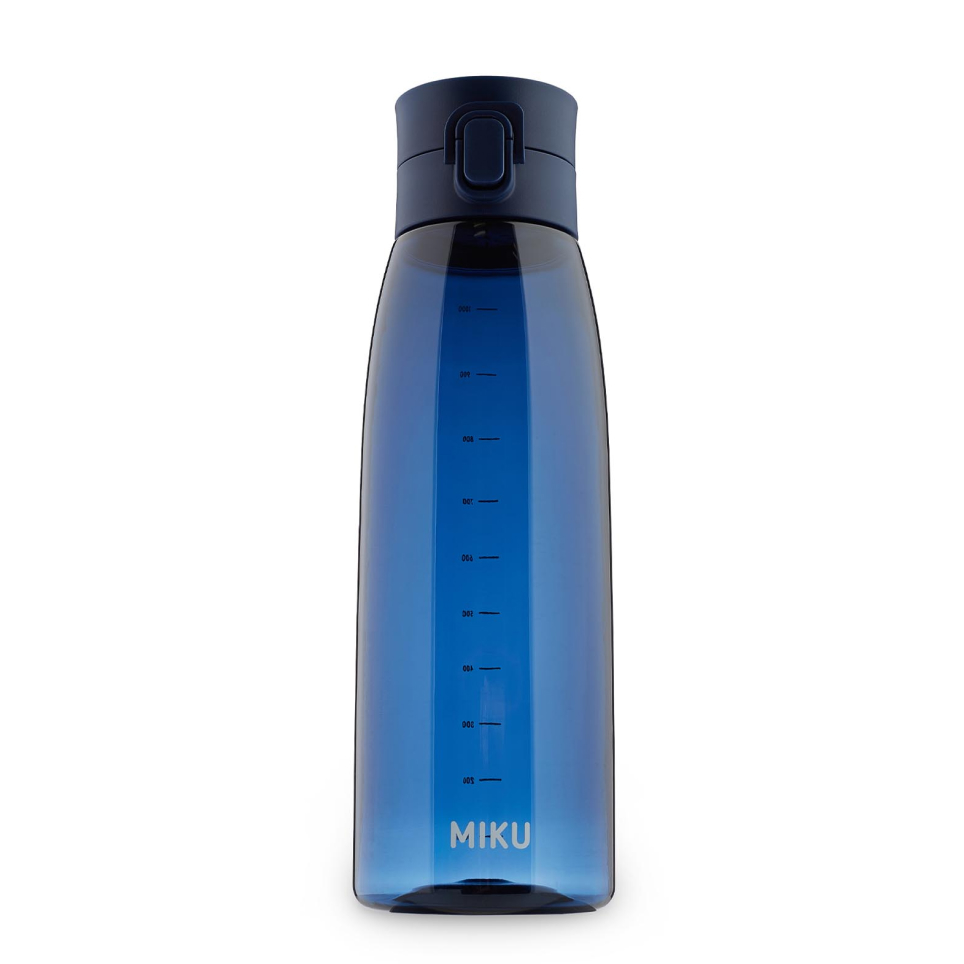 Бутылка для воды MIKU 1000 мл (синий) наполнитель бумажный белый 1000 г