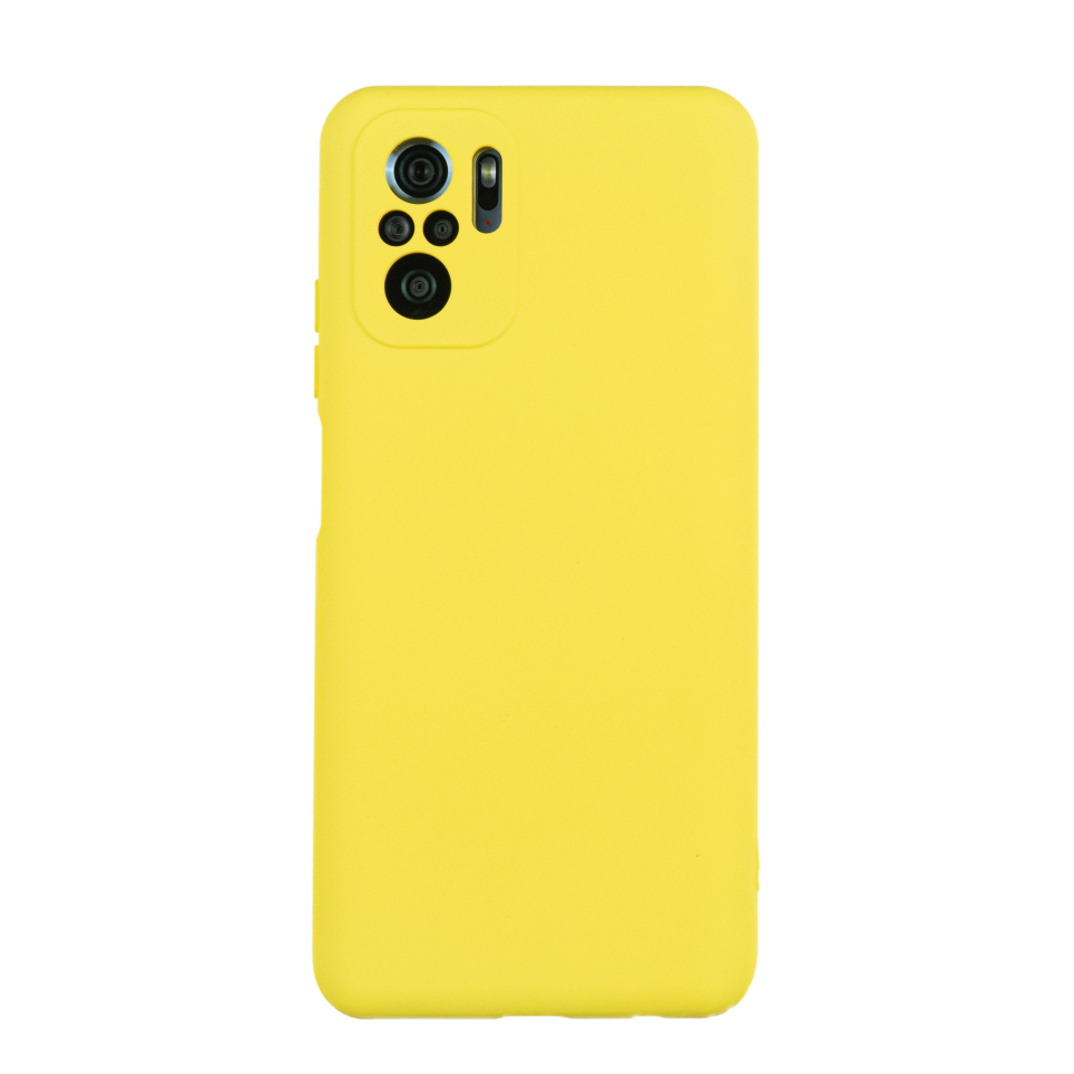 Чехол для Redmi Note 10/10S бампер АТ Soft touch (Желтый)
