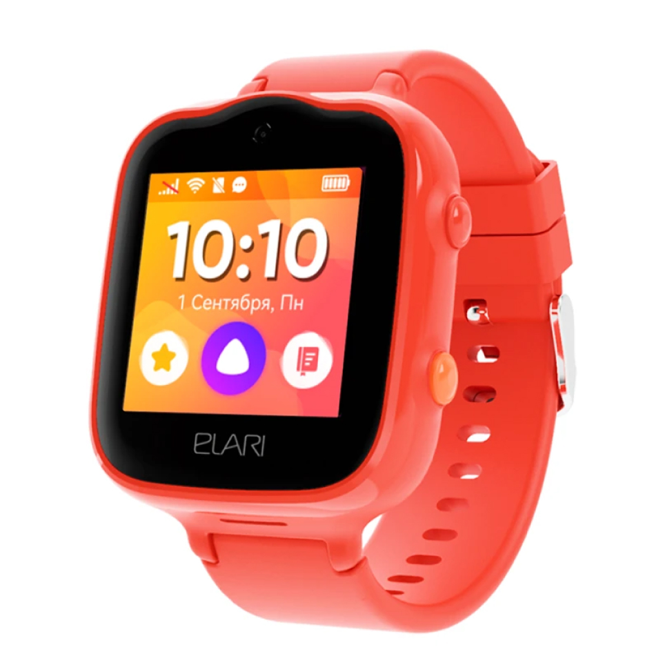 Детские часы Elari KidPhone 4G Bubble (Красные) красные часы oregon