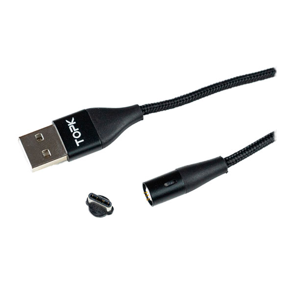Кабель магнитный Topk USB - Type-C (Черный) кабель для зарядки и передачи данных ugreen
