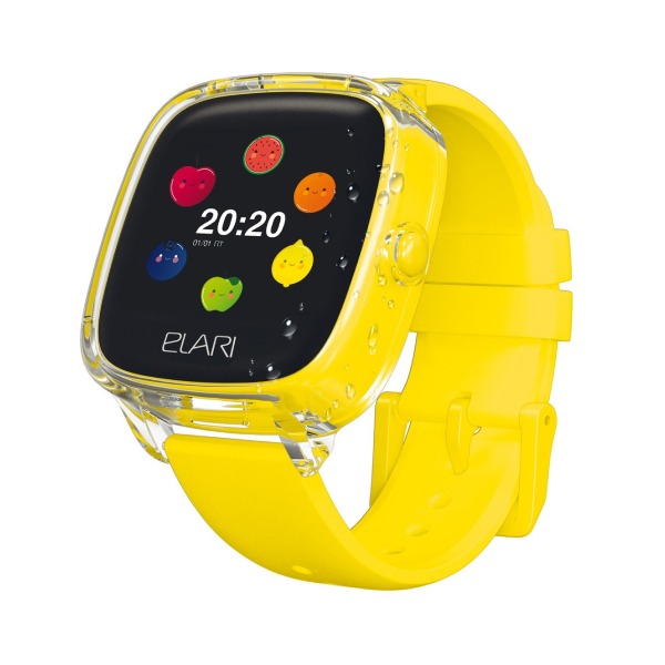 Детские часы Elari KidPhone Fresh (Желтый) детские часы elari kidphone 4g bubble черные