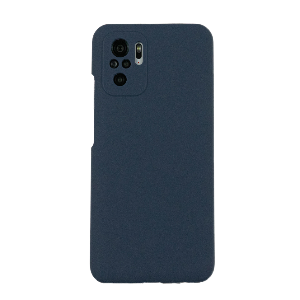 Чехол для Redmi Note 10/10S бампер АТ Silicone Case (Темно-синий)