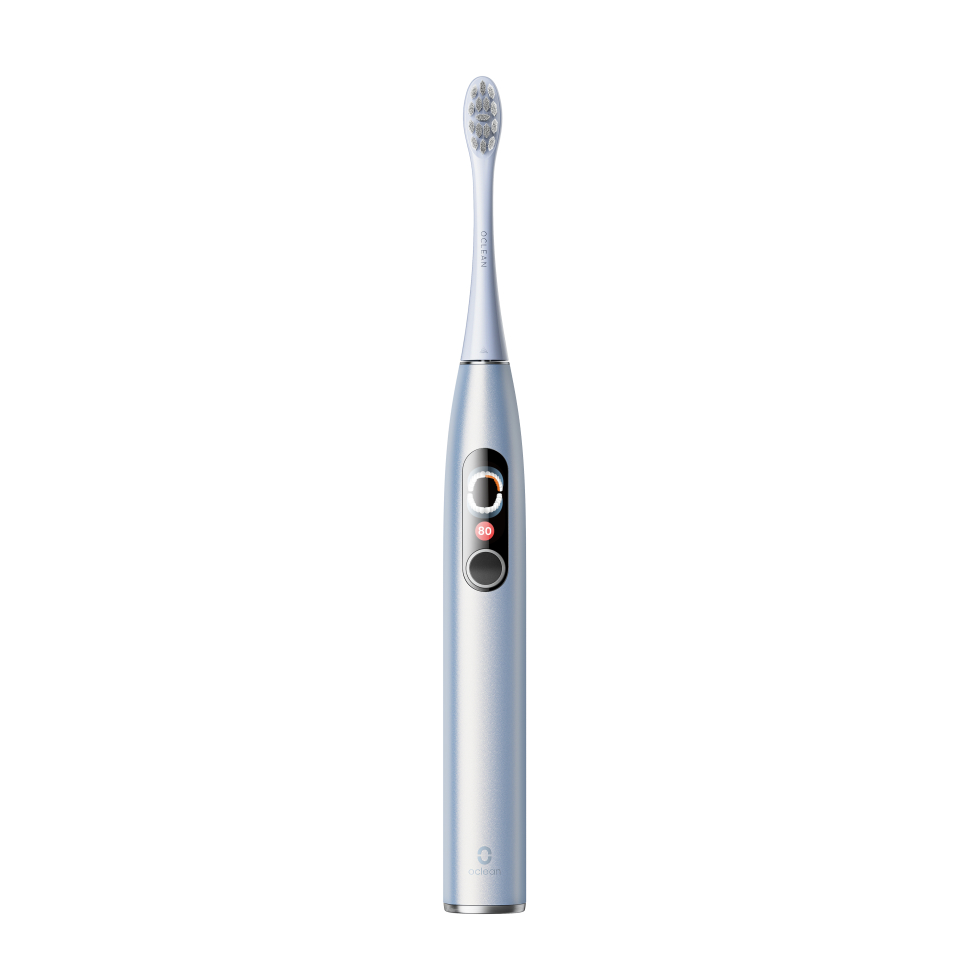 Электрическая зубная щетка Oclean X Pro Digital (серебрянный) электрическая зубная щетка polaris petb 0503 pk tc