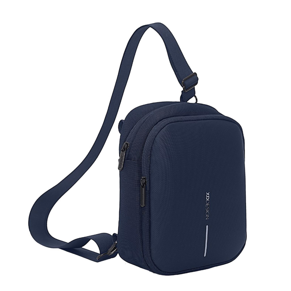 Сумка через плечо XD Design Boxy Sling (синий) сумка спортивная на молнии без подкладки наружный карман синий красный