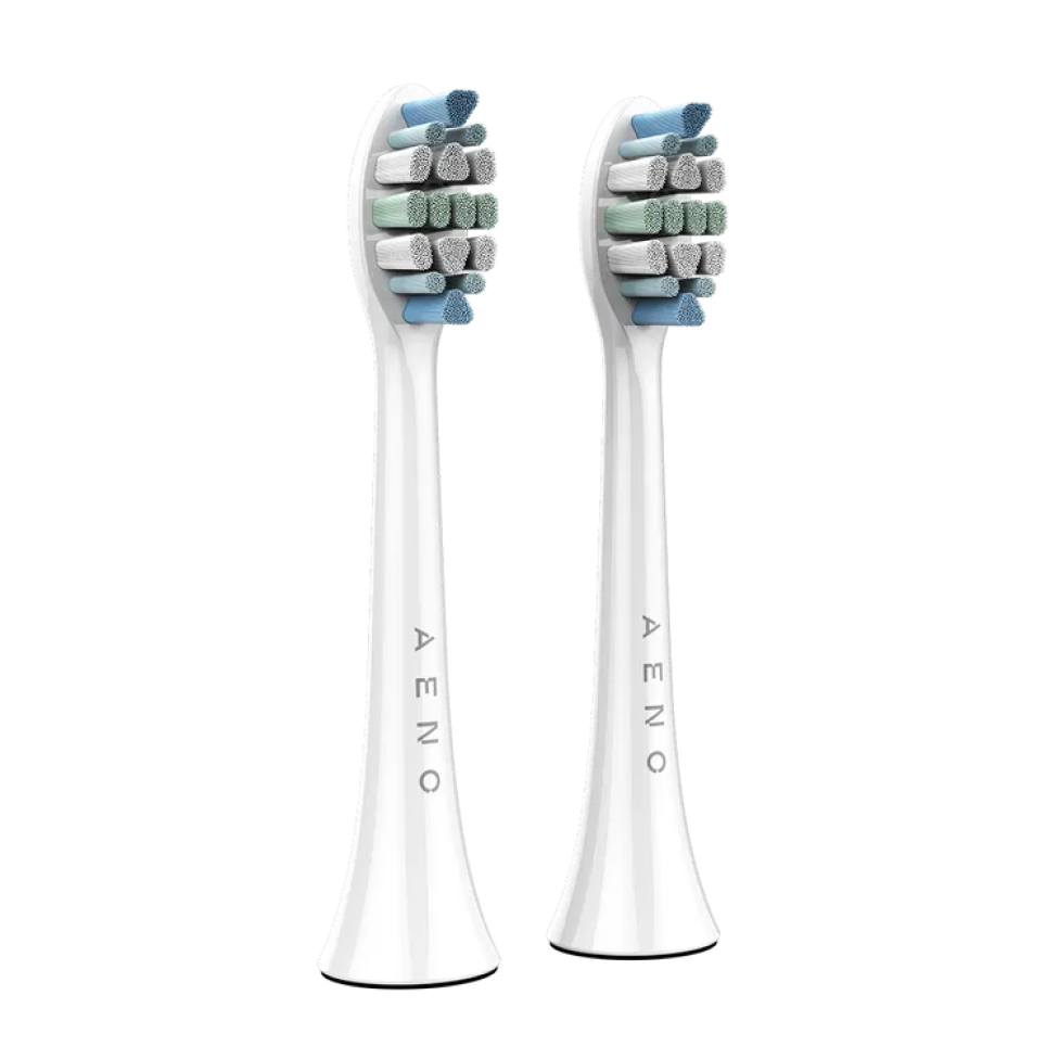 Сменные насадки для зубной щетки AENO DB3 2шт (белый) сменные насадки для зубной щетки dr bei gy1 regular