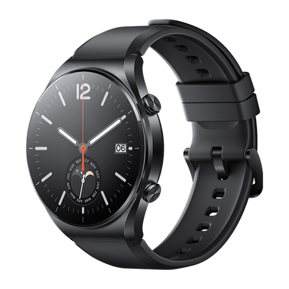 Умные часы Xiaomi Watch S1 (черный) умные часы xiaomi redmi watch 3 ivory m2216w1 bhr6854gl