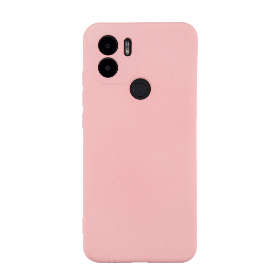 Чехол для Redmi A1 Plus бампер AT Silicone case (розовый)