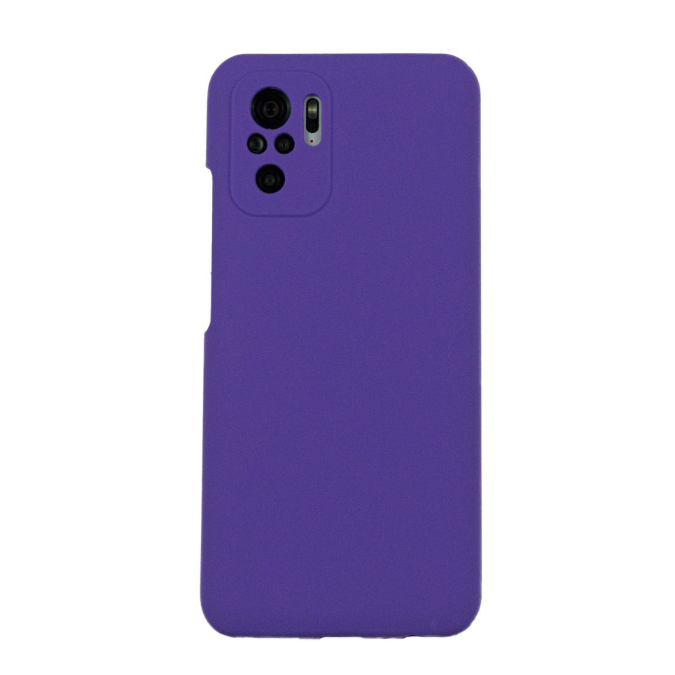 Чехол для Redmi Note 10/10S бампер АТ Silicone Case (Фиолетовый)