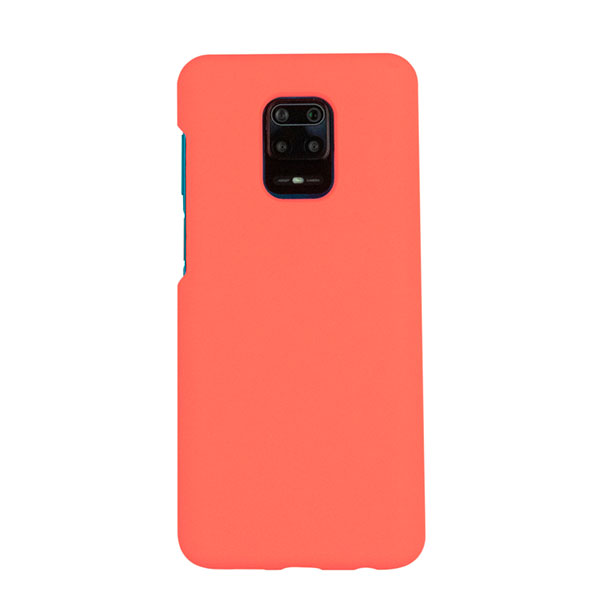 Чехол для Redmi Note 9S/9 Pro бампер AT Silicone case (Коралловый)