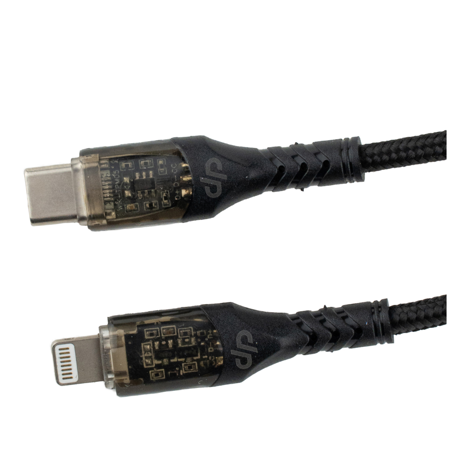 

Кабель USB-С Lightning DP LC-350T 27W 1m (черный)