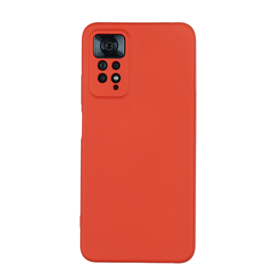 Чехол для Redmi Note 11 Pro/11 Pro 5G бампер АТ Silicone Case (красный)